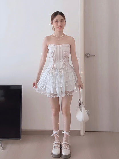 LACE-UP CORSET TOP