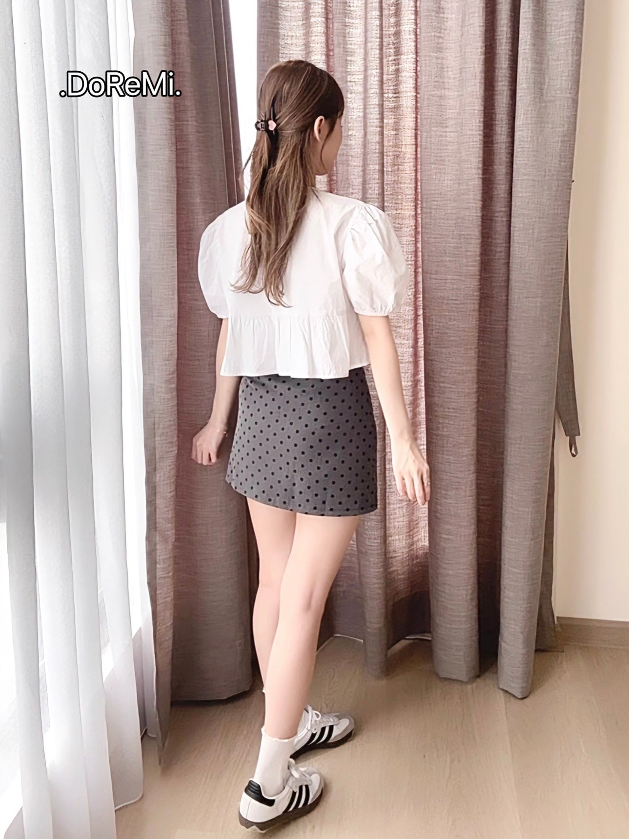LUNA POLKA DOT SKIRT
