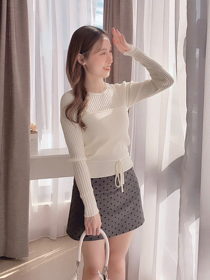 LUNA POLKA DOT SKIRT