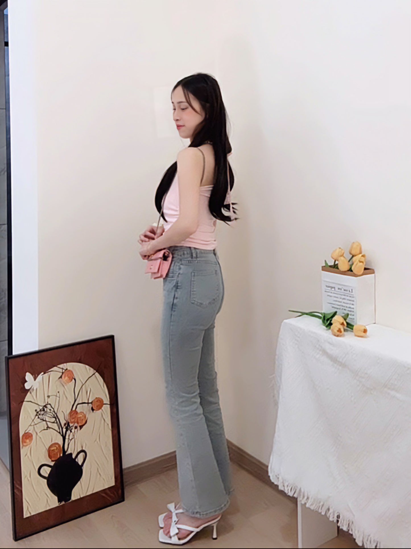 STELLAR MUSE FLARED JEANS- PETITEGIRLS 小个子定制款