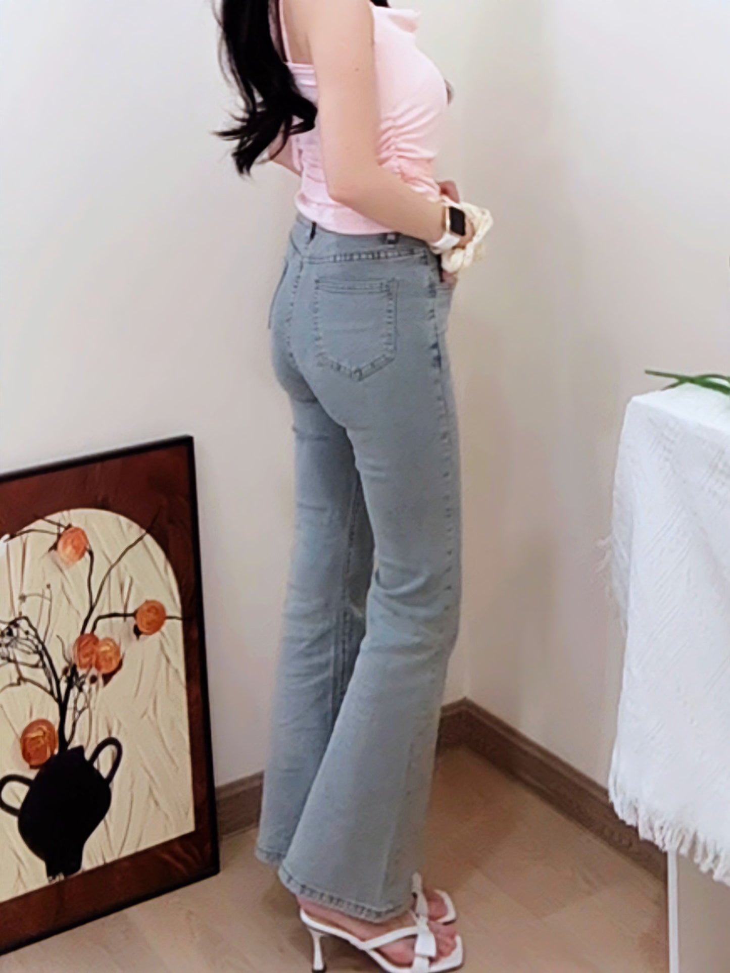 STELLAR MUSE FLARED JEANS- PETITEGIRLS 小个子定制款