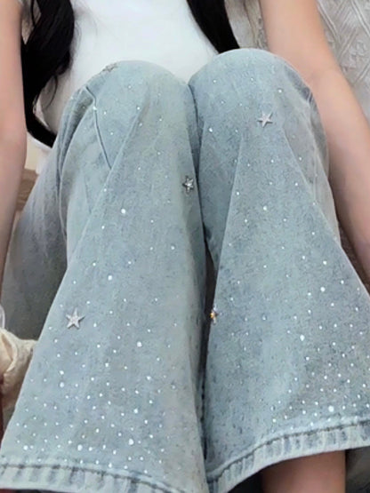 STELLAR MUSE FLARED JEANS- PETITEGIRLS 小个子定制款
