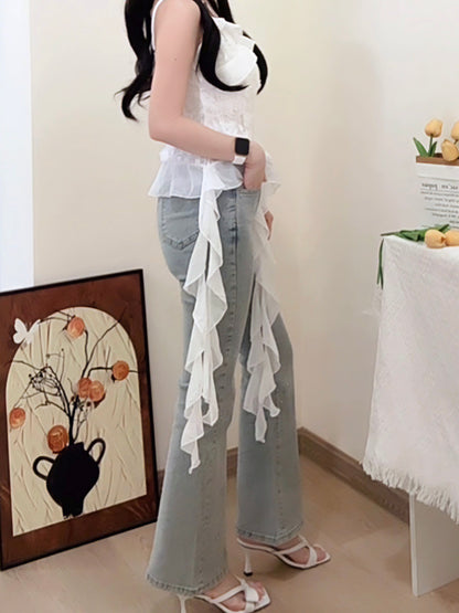 STELLAR MUSE FLARED JEANS- PETITEGIRLS 小个子定制款