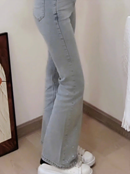 STELLAR MUSE FLARED JEANS- PETITEGIRLS 小个子定制款