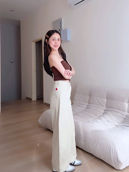 STAR EMBROIDERED DENIM - PETITEGIRLS 小个子定制款