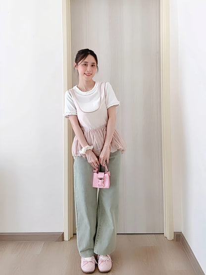 MORNING LIGHT STRAIGHT JEANS - PETITEGIRLS 小个子定制款