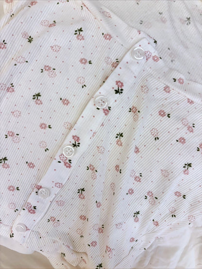 DITSY FLORAL CAMI CARDIGAN SET