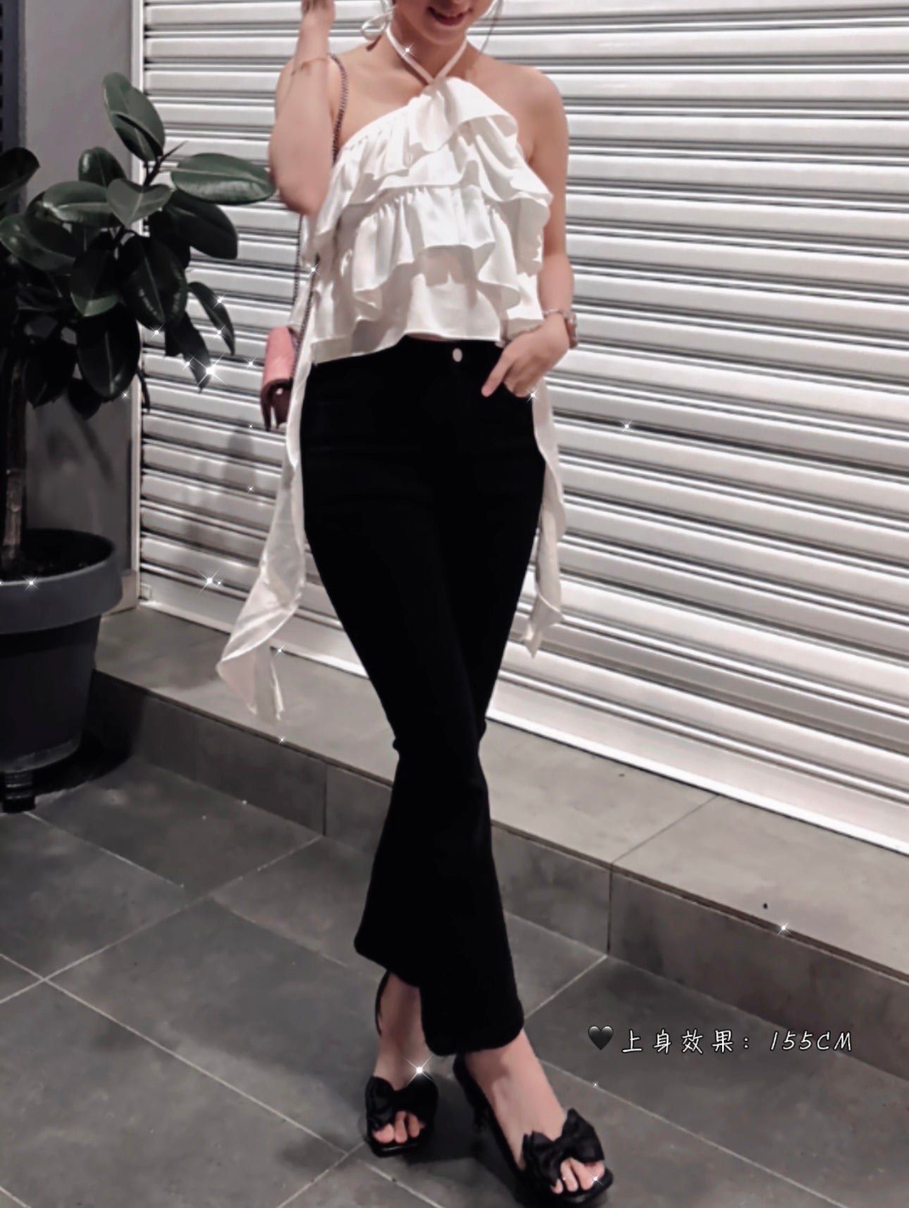 FLARED DENIM PANTS - PETITEGIRLS 小个子定制款