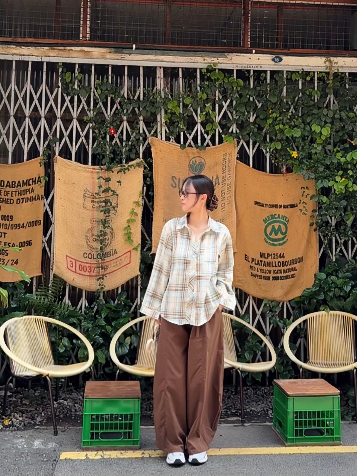 EFFORTLESS ELASTIC WAIST WIDE LEG PANTS - PETITEGIRLS 小个子定制款
