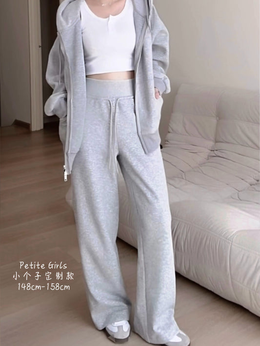 SOFT GREY MOOD SET - PANTS+JACKET