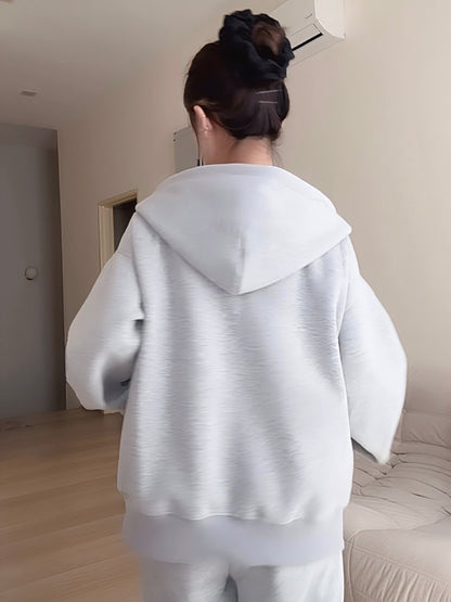 GREY HOODIE JACKET