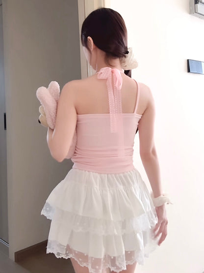 SOFT BLOOM PINK LACE MUSE