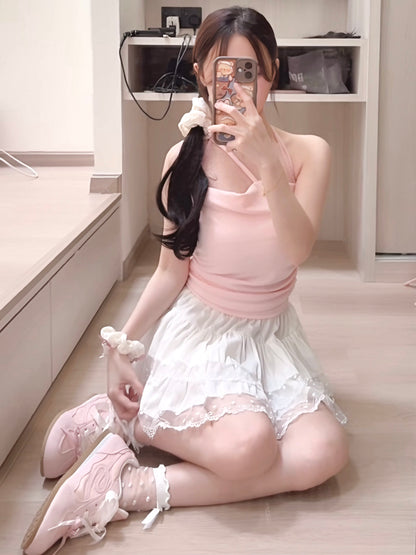 SOFT BLOOM PINK LACE MUSE