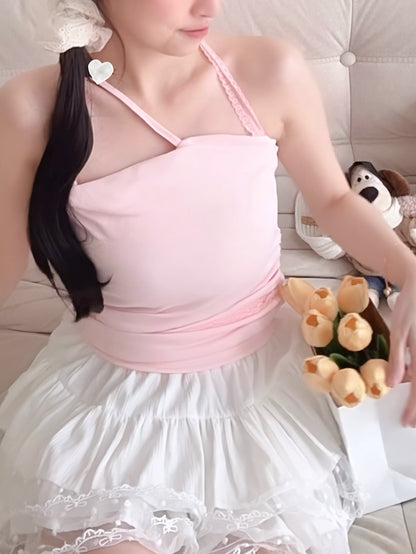 SOFT BLOOM PINK LACE MUSE