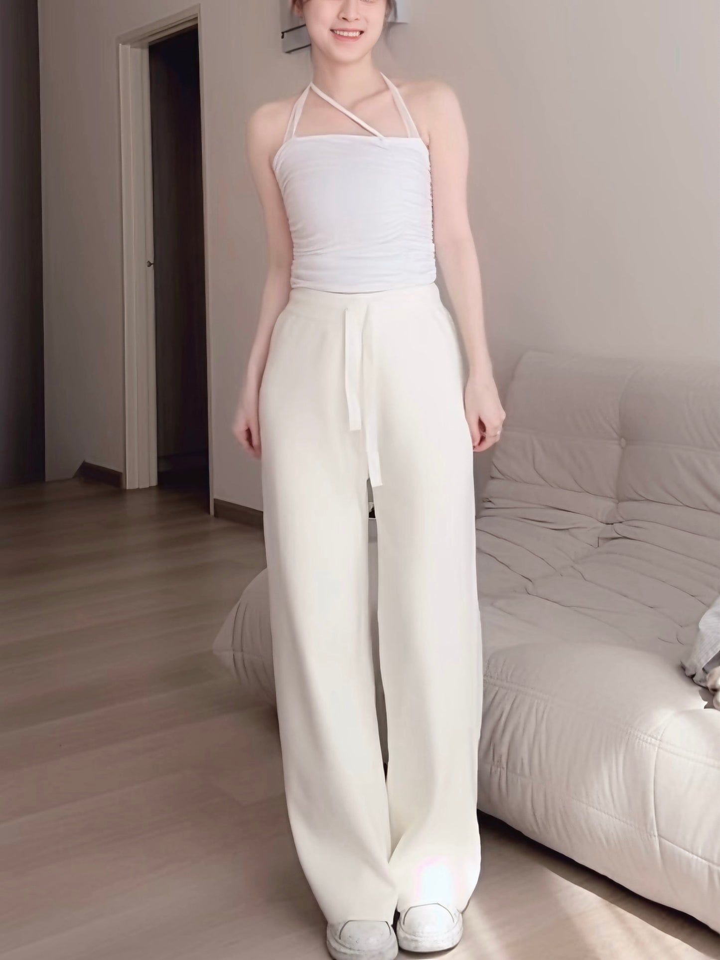 MILKY BEIGE SOFTIE KNIT - PETITEGIRLS 小个子定制款