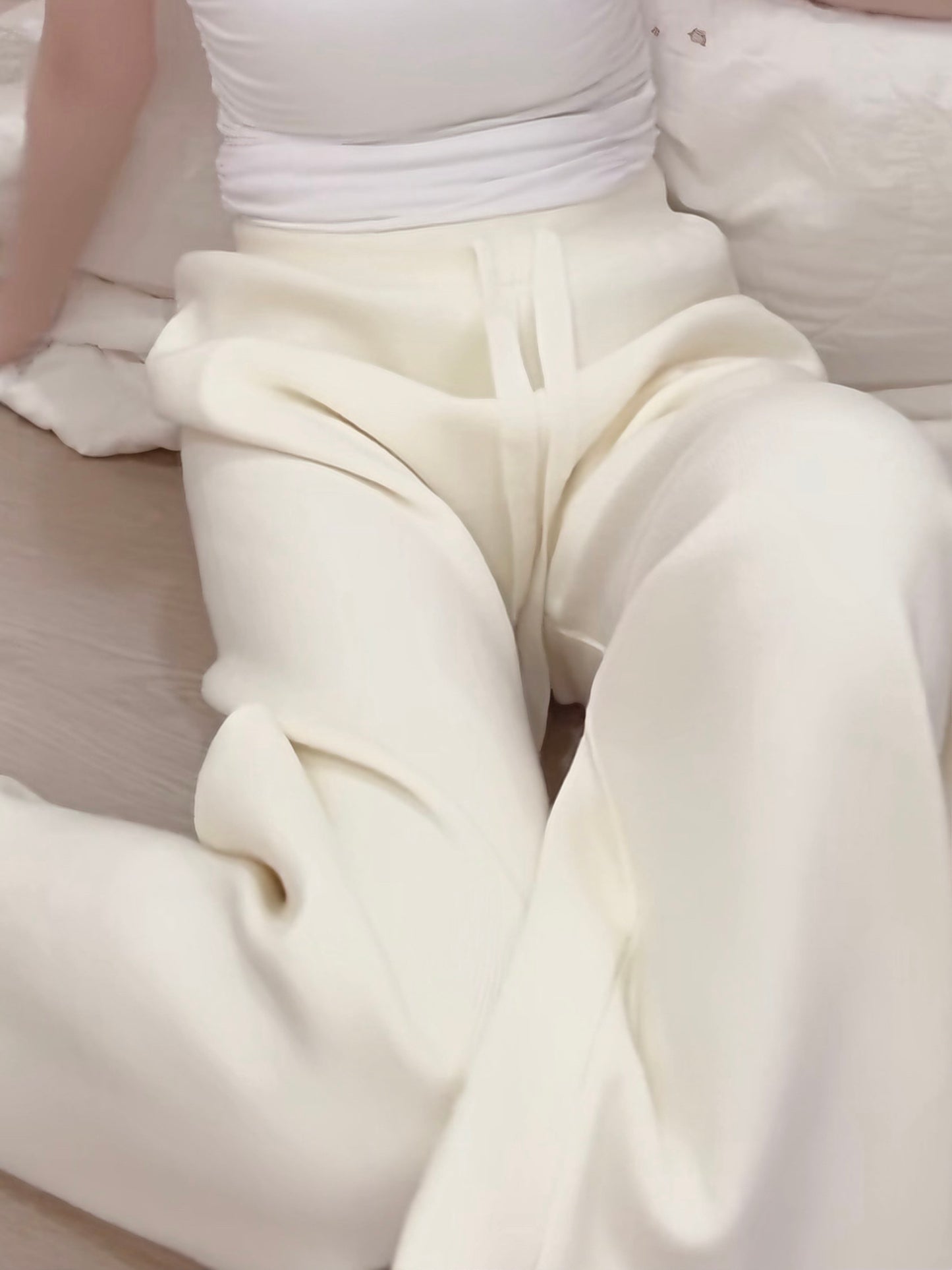 MILKY BEIGE SOFTIE KNIT - PETITEGIRLS 小个子定制款
