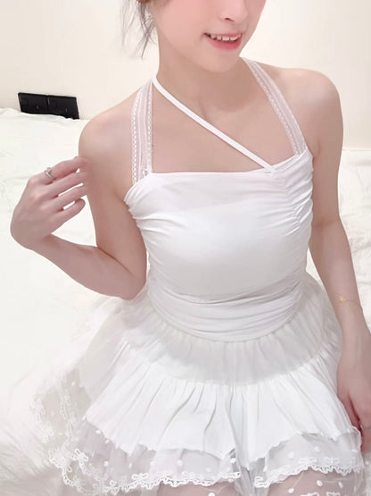 SOFT BLOOM WHITE LACE MUSE