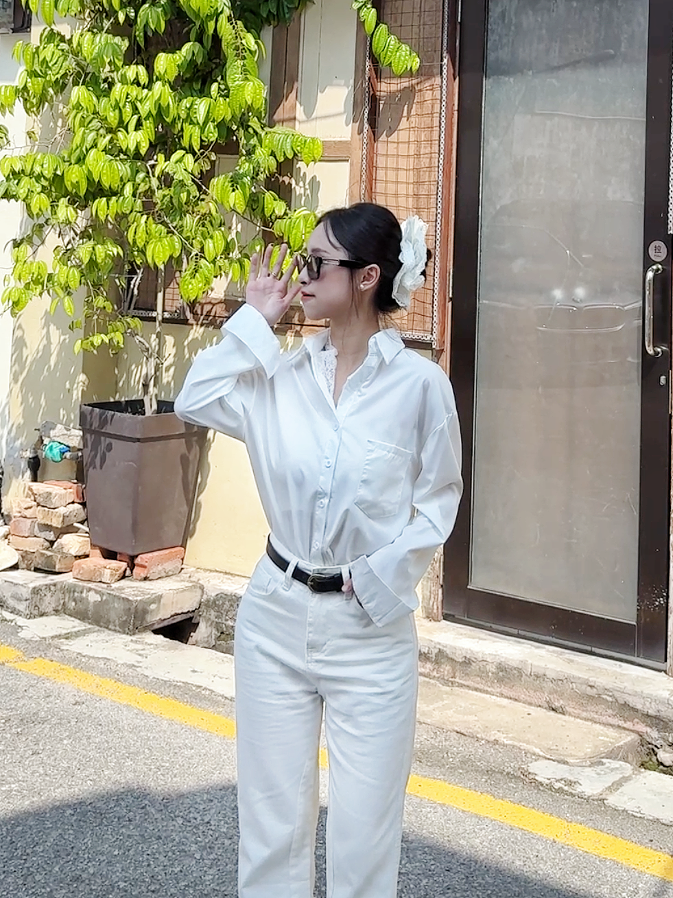 CASUAL LACE SHIRT