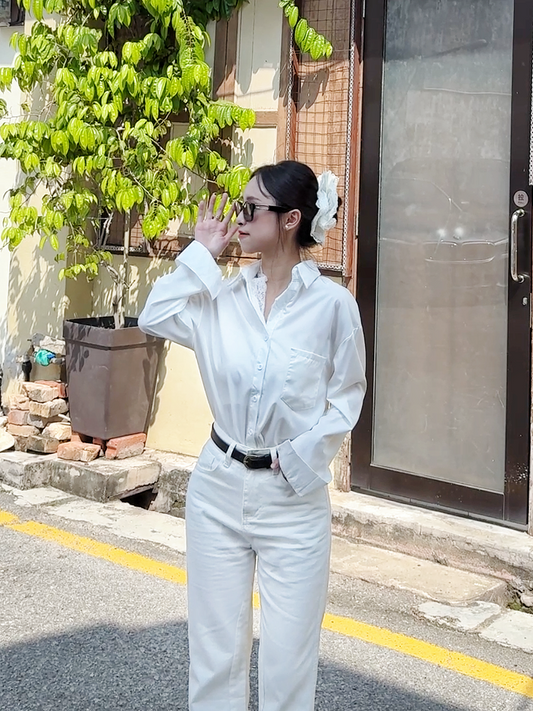 CASUAL LACE SHIRT