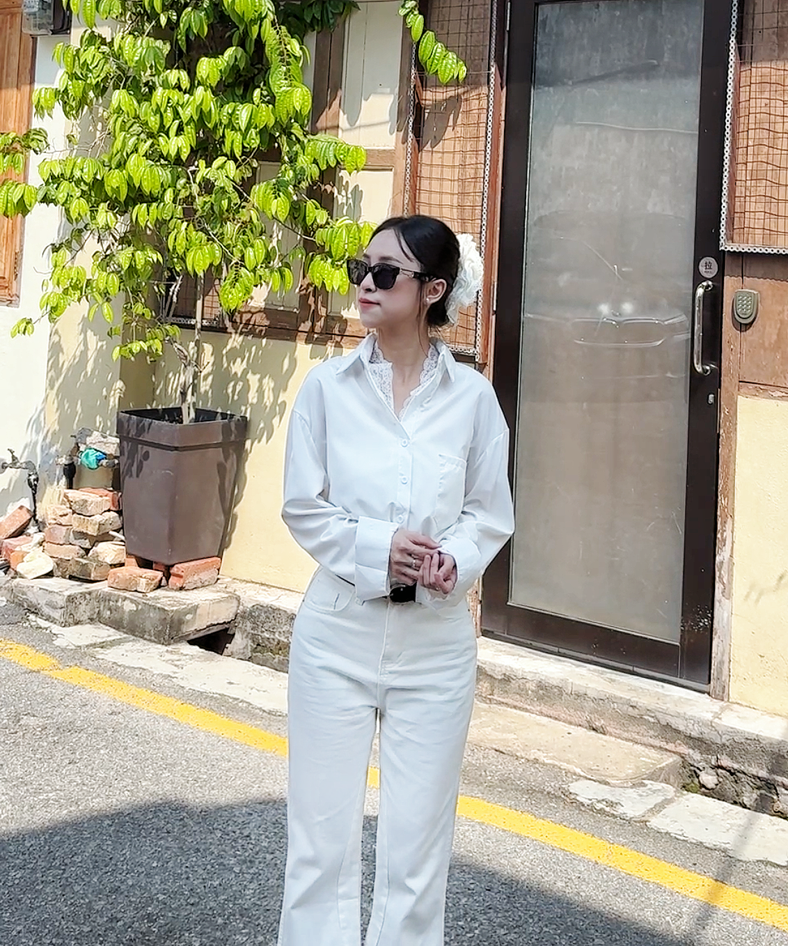 CASUAL LACE SHIRT