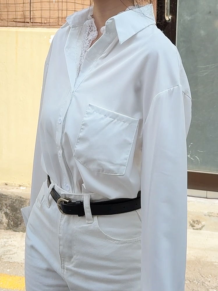 CASUAL LACE SHIRT