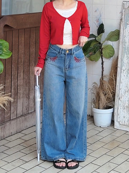 CHERRY KISS JEANS  - PETITEGIRLS 小个子定制款