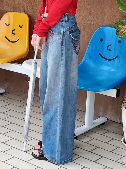 CHERRY KISS JEANS  - PETITEGIRLS 小个子定制款