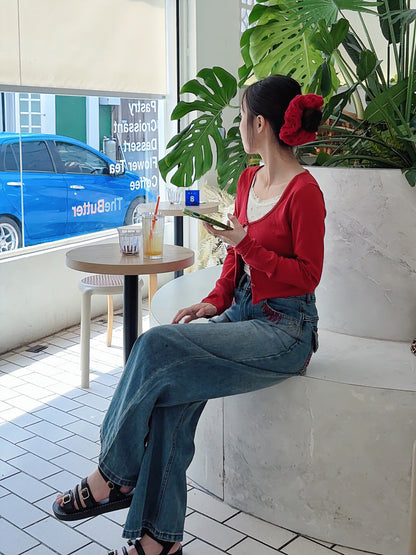 CHERRY KISS JEANS  - PETITEGIRLS 小个子定制款