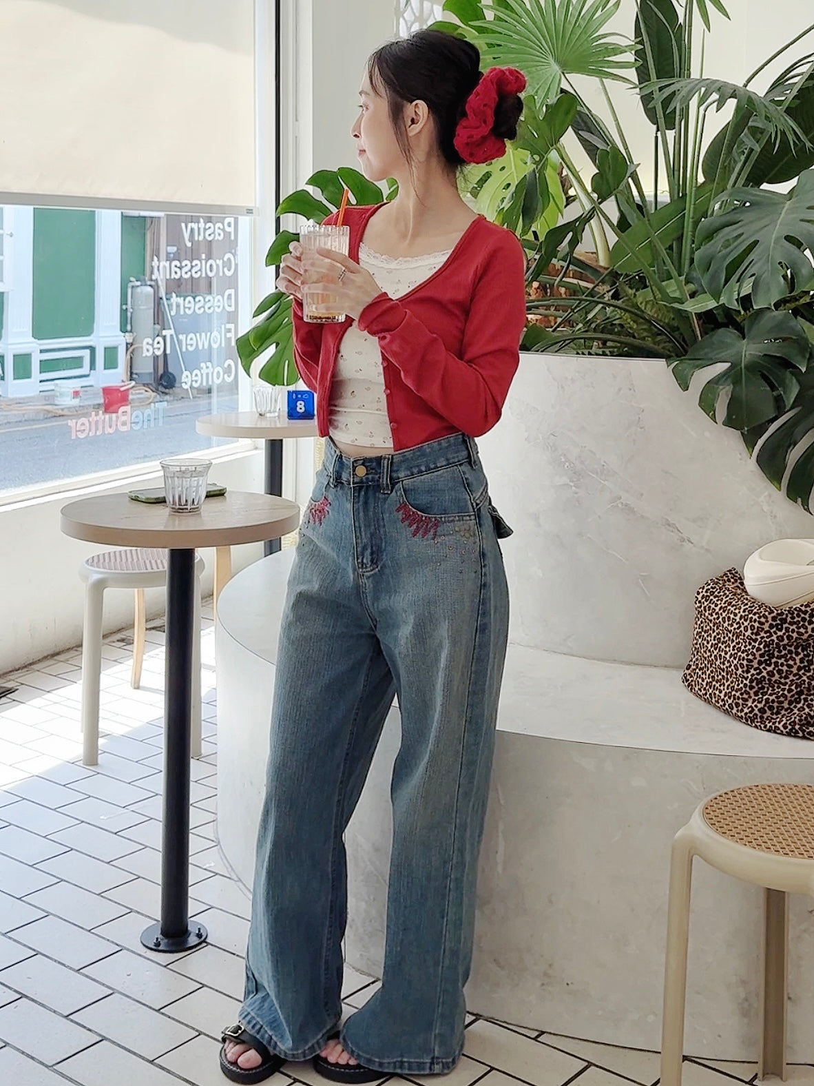 CHERRY KISS JEANS  - PETITEGIRLS 小个子定制款
