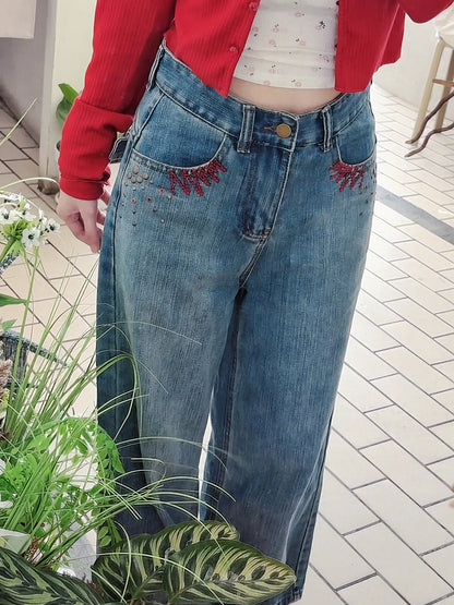 CHERRY KISS JEANS  - PETITEGIRLS 小个子定制款