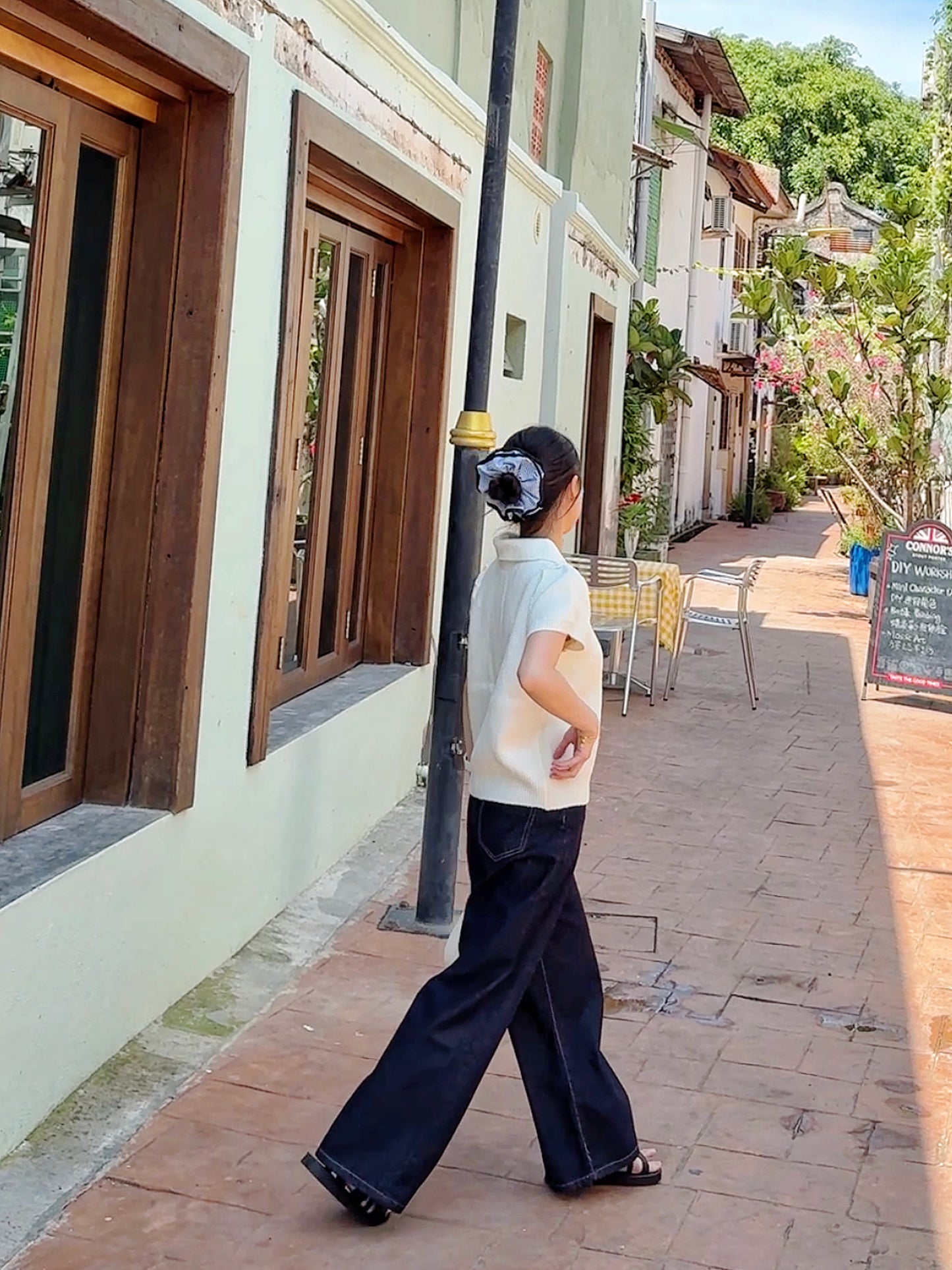 CLASSIC DARK BLUE JEANS  - PETITEGIRLS 小个子定制款