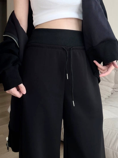 SOFT BLACK BRIANNA PANTS - PETITEGIRLS 小个子定制款