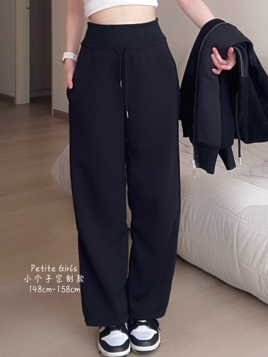 SOFT BLACK BRIANNA PANTS - PETITEGIRLS 小个子定制款