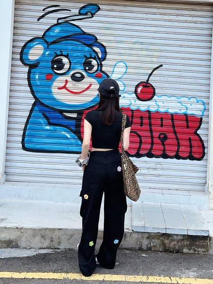 BLOOM CARGO PANTS - PETITEGIRLS 小个子定制款