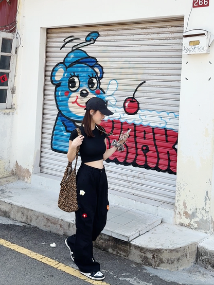 BLOOM CARGO PANTS - PETITEGIRLS 小个子定制款