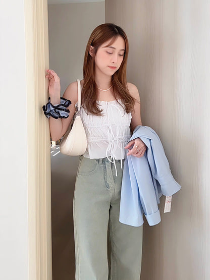 MORNING LIGHT STRAIGHT JEANS - PETITEGIRLS 小个子定制款