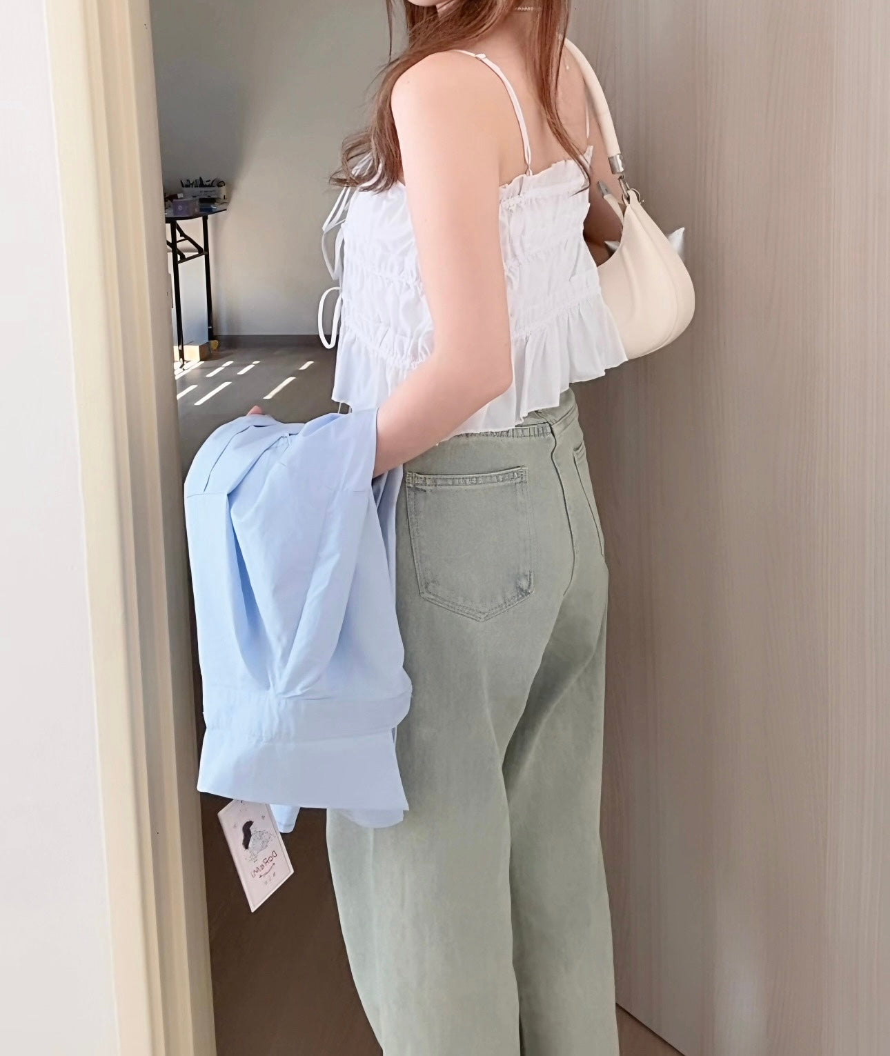 MORNING LIGHT STRAIGHT JEANS - PETITEGIRLS 小个子定制款