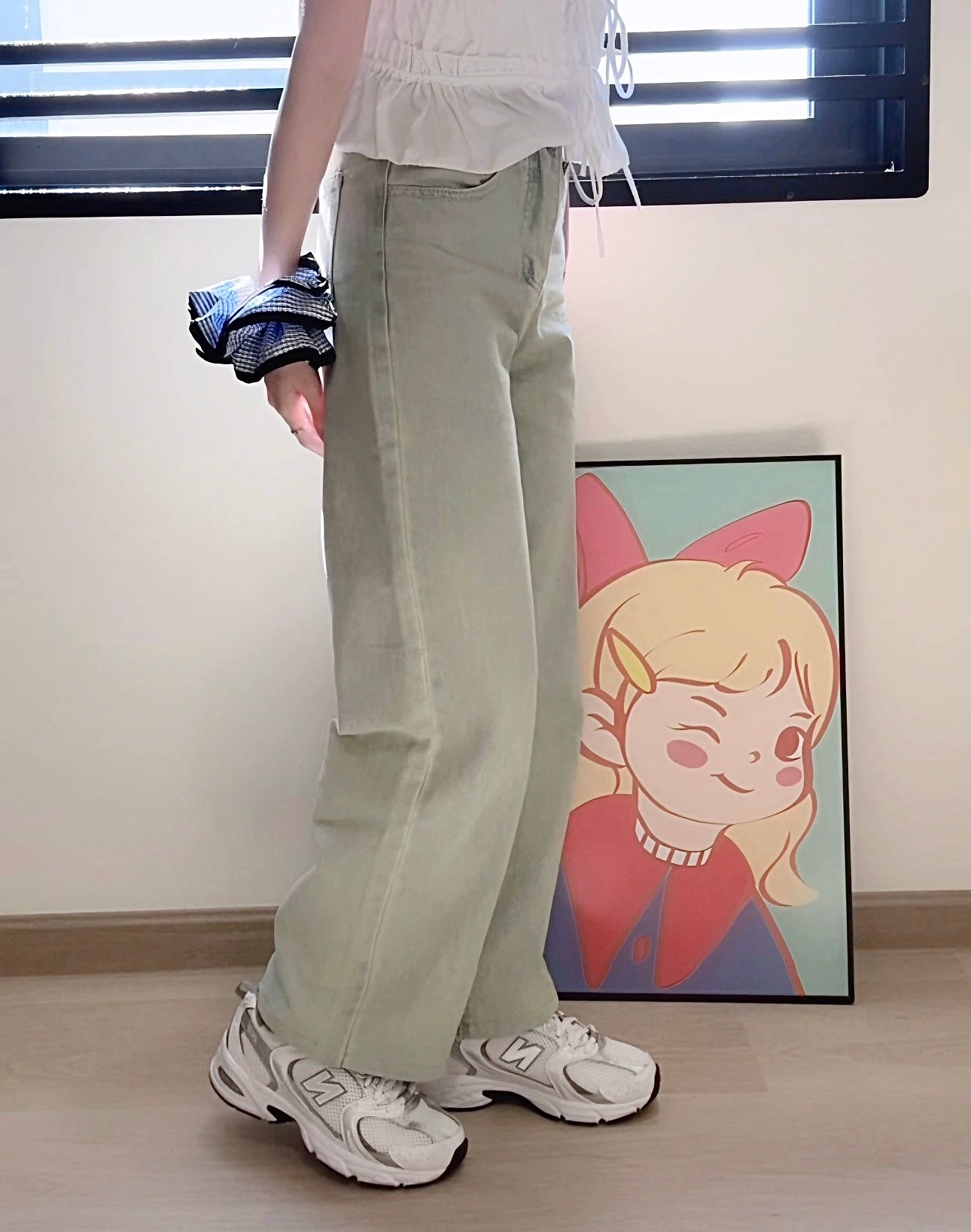 MORNING LIGHT STRAIGHT JEANS - PETITEGIRLS 小个子定制款