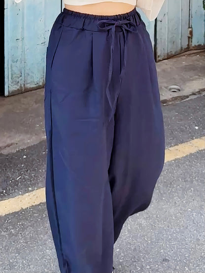 NAVY BREEZE PANTS - PETITEGIRLS 小个子定制款