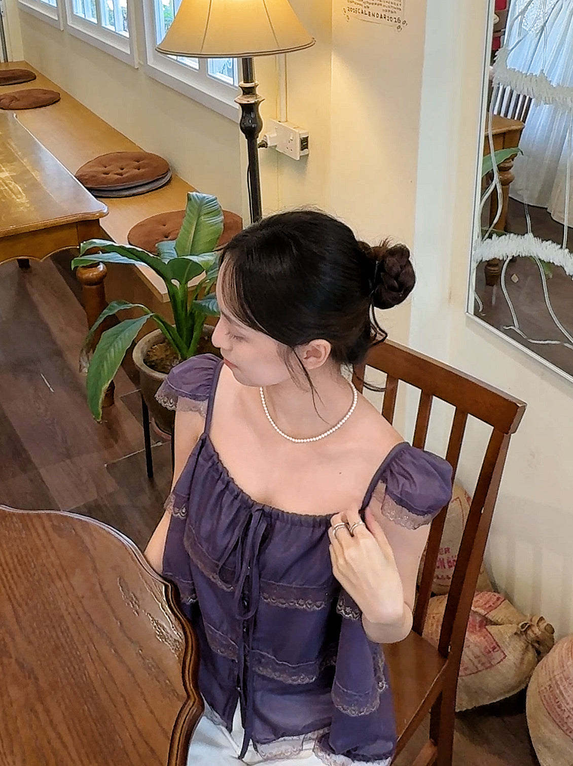 AMELIE RUFFLE TOP