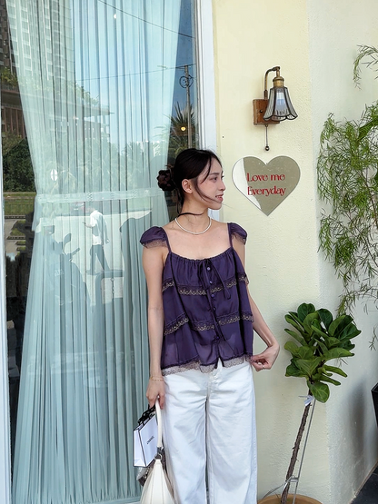 AMELIE RUFFLE TOP