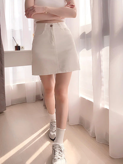 CASUAL DENIM SKIRT