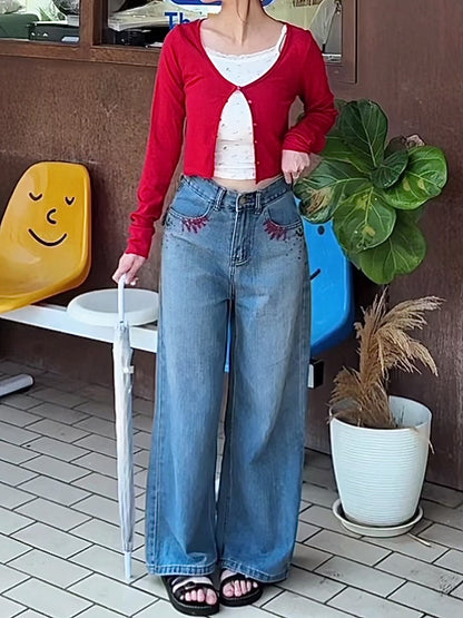 CHERRY KISS JEANS  - PETITEGIRLS 小个子定制款