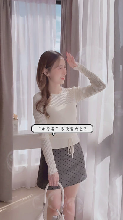 LUNA POLKA DOT SKIRT