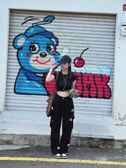BLOOM CARGO PANTS - PETITEGIRLS 小个子定制款